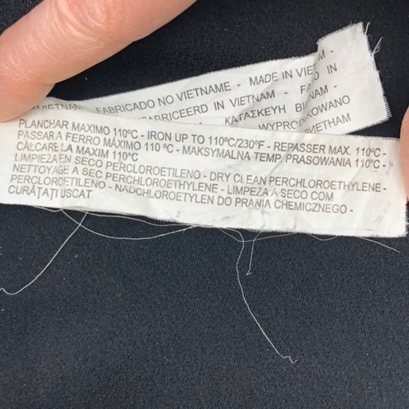 Zara Basic Little Black Dress with Deep V-Back - Picture 5 of 6